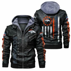 Denver Broncos Leather Jacket For Sale