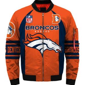Denver Broncos Bomber Jacket For Hot Fans