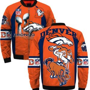 Denver Broncos Bomber Jacket For Sale