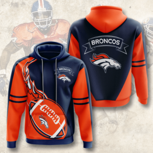 Great Denver Broncos 3D Printed Hoodie For Sale