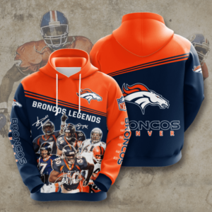 Denver Broncos 3D Printed Hoodie For Awesome Fans