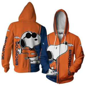 Denver Broncos Snoopy Kiss 3D T Shirt Hoodie Sweater Hoodie6088